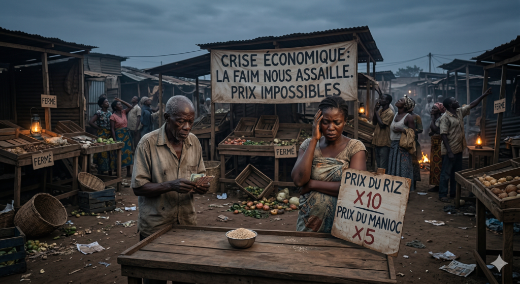 crise alimentaire afrique marche vide consequence deforestation congo